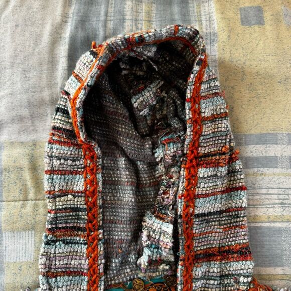 Tory Burch Bohemian Sleeveless Designer Tunic Sz XL - Picture 16 of 16